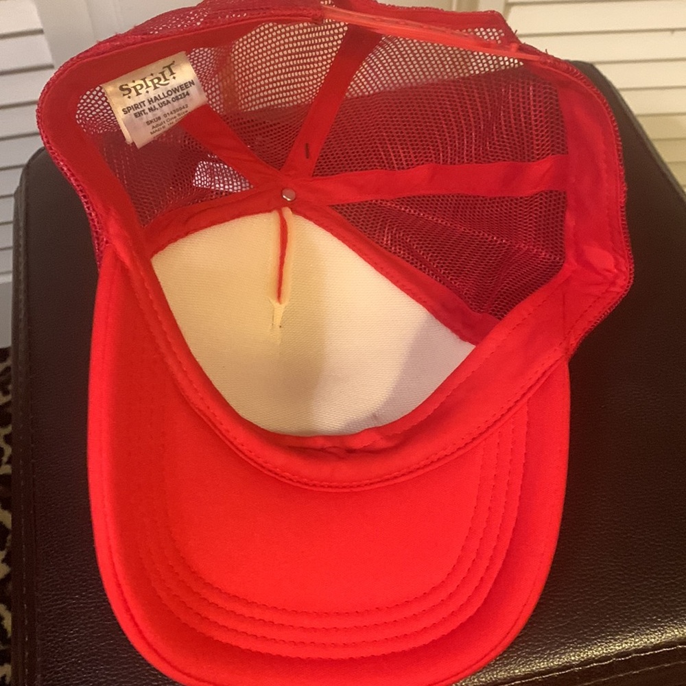 Red Trucker Hat - Picture 2 of 4